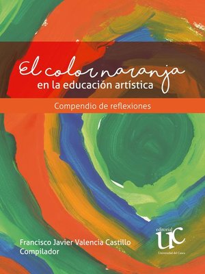 cover image of El color naranja en la educación artística